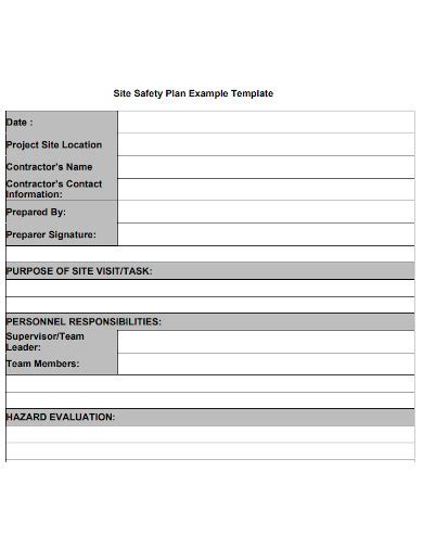 Free 10 Contractor Safety Plan Samples Painting Electrical Site