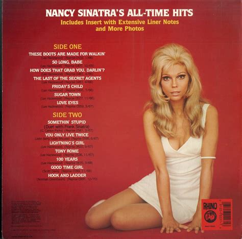 A Lp Boots Nancy Sinatras All Time Hits Rnlp