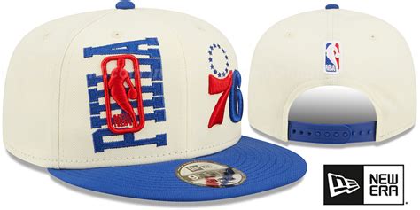 Philadelphia 76ers 2022 NBA DOUBLE WHAMMY DRAFT SNAPBACK Hat