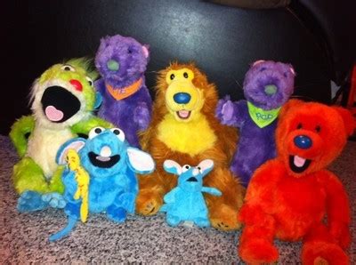 RARE Bear in the Big Blue House Plush Disney Hensen Collection Lot (Pip ...