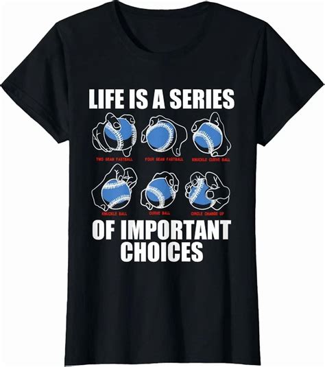 Hot Trending Kiraa Tee With Life Is A Series Of Important Choices Baseball T Shirt Walmart