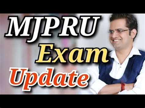 Mjpru Exam Pattern Ug Pg Mjpru News Today Mjpru Paper