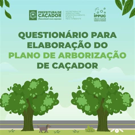 Prefeitura lança questionário participativo para a elaboração do Plano