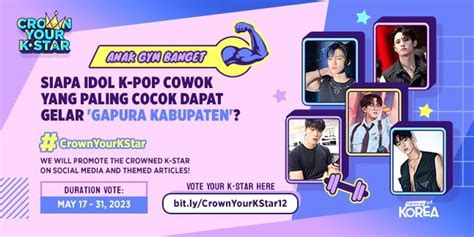 VOTE Anak Gym Banget Siapa Idol K Pop Cowok Yang Paling Cocok Dapat