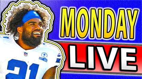 DRAFTKINGS NFL Week 3 Picks Monday Night Showdown Picks LIVE NFL DFS