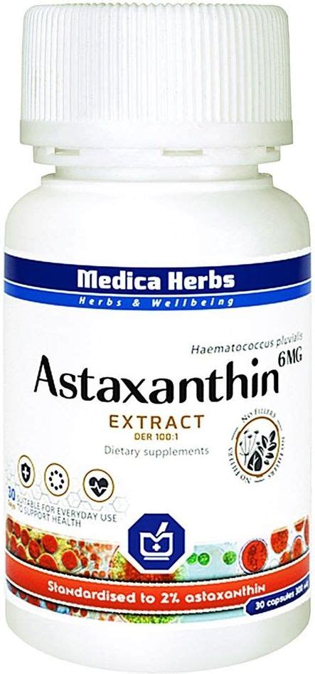 Medica Herbs Astaksantyna Mg Astaxanthin Kaps Opinie I Ceny Na