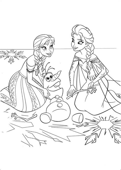 Coloriage Dessins Frozen