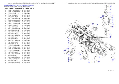 Komatsu Spare Parts Book Reviewmotors Co