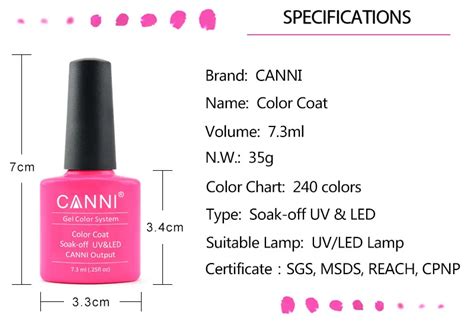 Canni 30917 Wholesale 240 Colors Private Label Nail Polish Nail