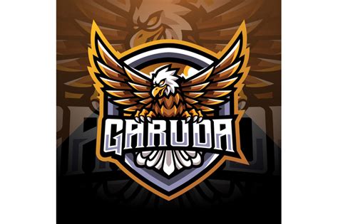 Garuda Esport Mascot Logo Design By Visink Thehungryjpeg