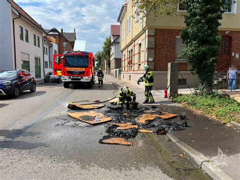 Kleinbrand Freiwillige Feuerwehr Kirchheim Unter Teck