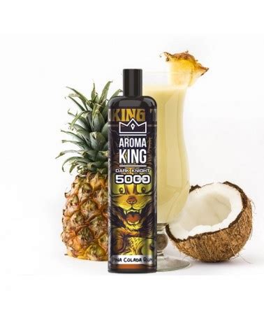 Pina Colada Rum 5000 Bouffées Pod Dark Knight Aroma King Eleciga