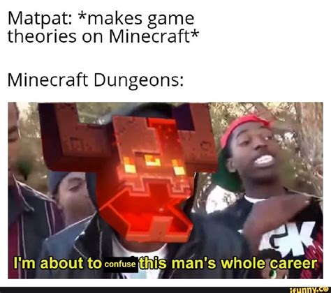 Matpat Makes Game Theories On Minecraft Minecraft Dungeons 4 Ii