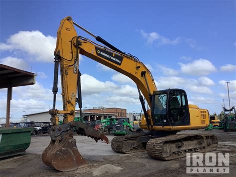 Jcb Js220lc Tracked Excavator In Jacksonville Florida United States Ironplanet Item 8278860