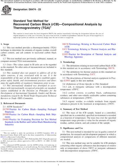 Astm D Standard Test Method For Recovered Carbon Black Hot Sex Picture