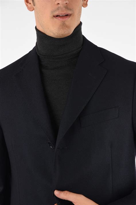 Corneliani three-quarter length 3-button coat men - Glamood Outlet