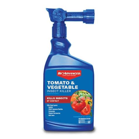 Bioadvanced 32 Oz Ready To Spray Tomato And Vegetable Insect Killer 707522a The Home Depot