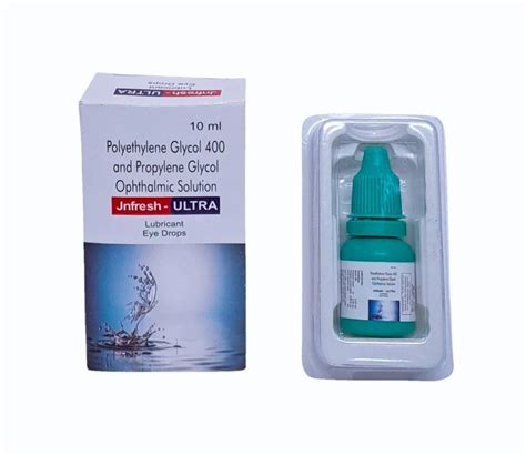 Polyethylene Glycol 400 And Propylene Glycol Ophthalmic Solution 10 Ml At Rs 235 Box In Sas Nagar