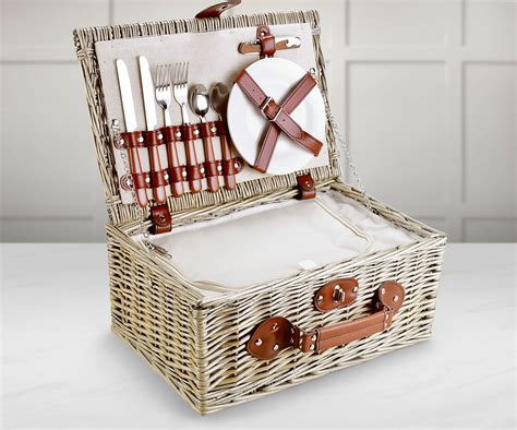 Fitted Picnic Hamper Person Cream Cool Hamper Regency Hampers