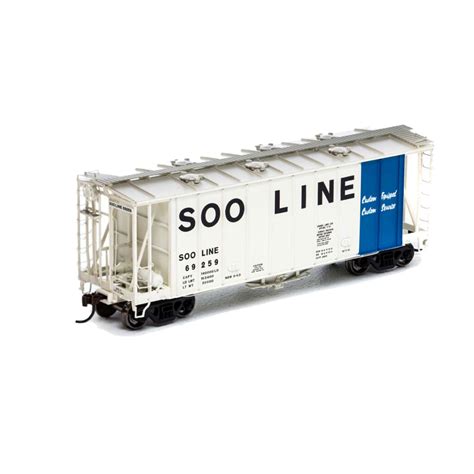 Athearn HO GATC 2600 Airslide Covered Hopper Soo Line Spring Creek