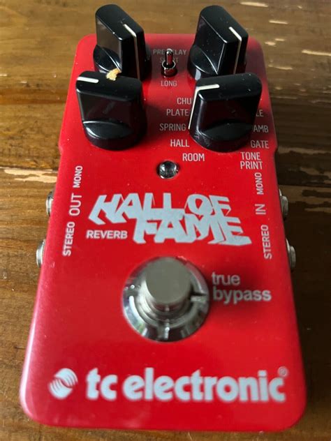 Tc Electronic Hall Of Fame Reverb Pedal Ebay