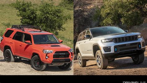 Toyota 4Runner vs Jeep Grand Cherokee: Family 4x4 SUV Battle | DrivingLine