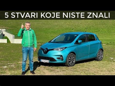 Ovo Sigurno Niste Znali O Renault Zoe YouTube