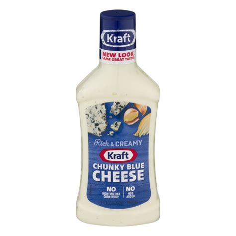 Kraft Chunky Blue Cheese Anything Dressing 16 Oz Pack Of 6 Blue Cheese Salad