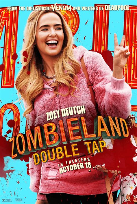 Meet the Cast of Zombieland: Double Tap in 8 New Posters | Dead ...