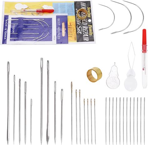 Amazon Handmade Sewing Needle Set Pcs Sizes Big Eye Sewing