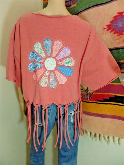 Pin On Upcycled Tshirts Hippie Gypsy Boho Grunge ☮ By Bird ☮