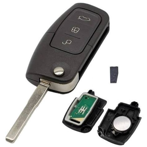 Llave Con Control Codificada Ford Fiesta 4 500 00 En Mercado Libre