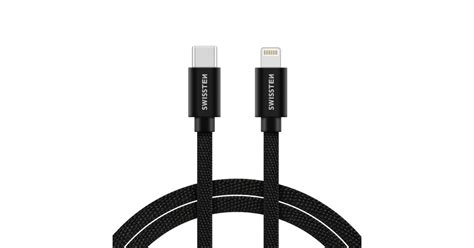 USB C V MFI Lightning Kabel Swissten S Power Delivery Za Hitro