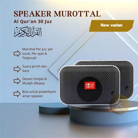 Jual Speaker Al Quran Juz Murottal Speaker Portable Al Quran Full