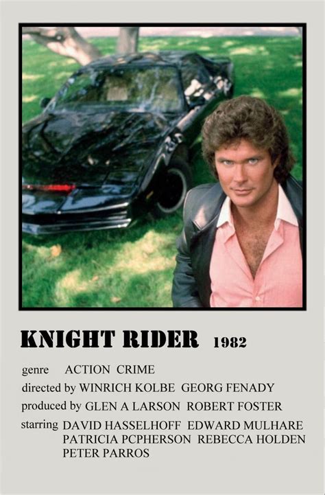 Knight Rider 1982 | Knight rider, Television program, Rider