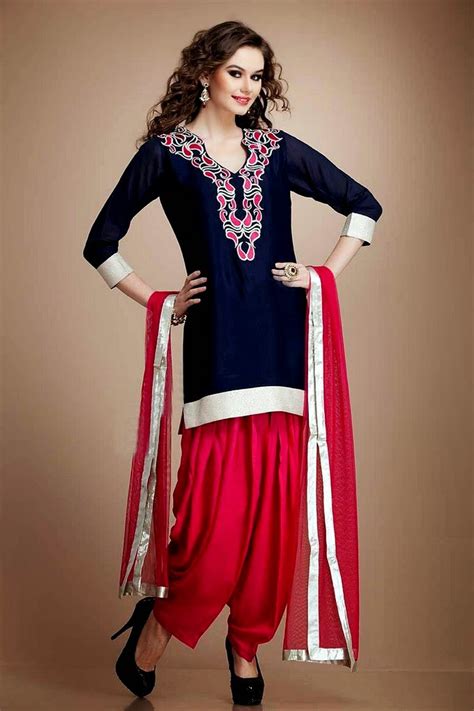 Patiala Salwar Patiala Trouser With Short Kurta For Girls Latest