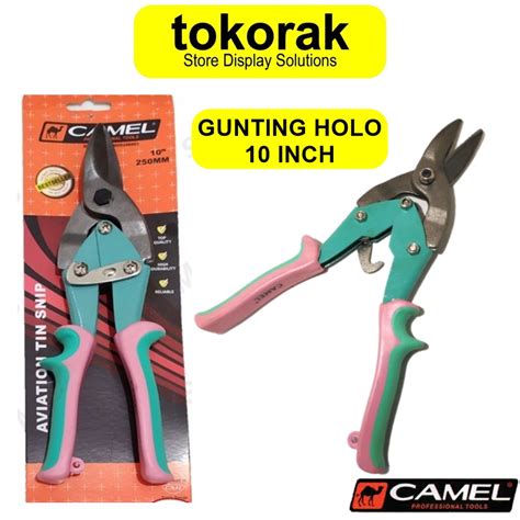 Jual Gunting Holo 10 Inch Camel Gunting Seng Gunting Hollow Baja