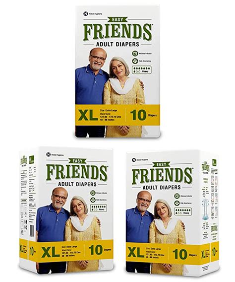 Friends Adult Diaper Easy Sticking Type R L Hansraj Co Surgicals