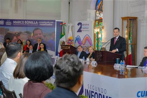 Marco Bonilla presentó ante el Cabildo el informe de su segundo año de