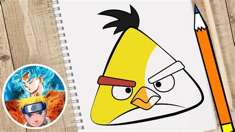 Como Dibujar El Pajaro Amarillo Angry Birds F Cil Paso A Paso Youtube