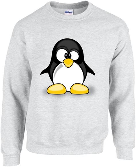 Druckerlebnis24 Pullover Tier Niedlich Pinguin Tux Sweatshirt