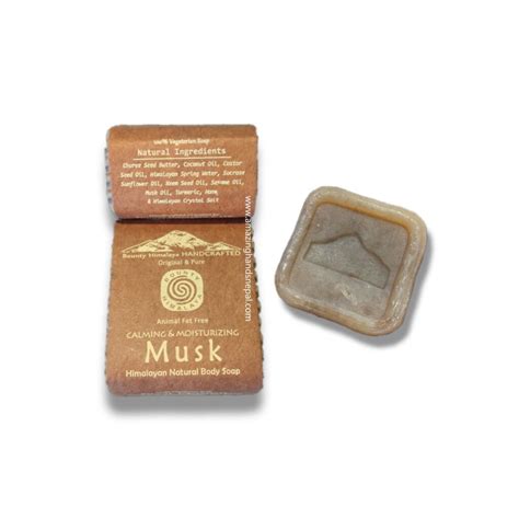 Musk Himalayan Body Soap Bar Natural Herbal Body Care Soap Amazing