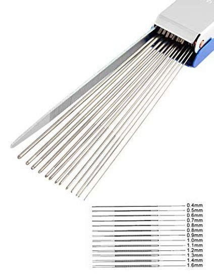 GetUSCart Holmer Guitar Nut Slotting File Saw Rods Slot Filing Set