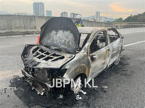 Pemandu Wanita Rentung Dalam Kebakaran Kereta Kosmo Digital