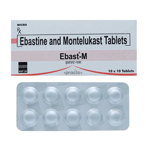 Ebast M Tablet Uses Dosage Side Effects Price Composition Practo