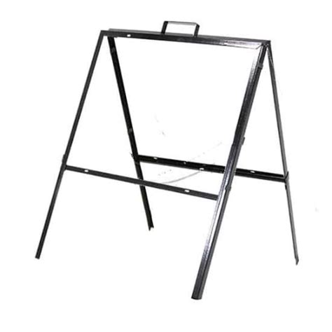 A Frame Folding Metal Sign Stand 24x18 X 30 High