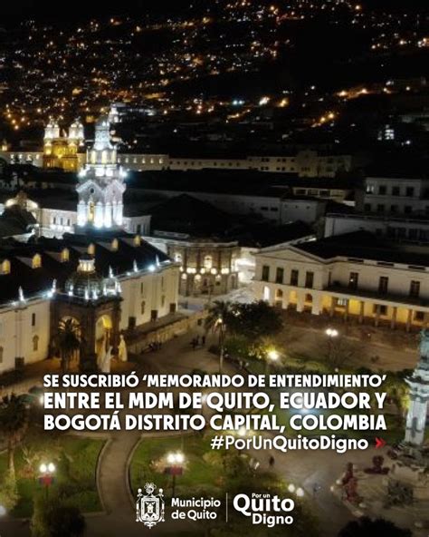 Municipio de Quito on Twitter Boletín Los 2 Distritos