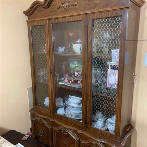 China Cabinet And Buffet Circa 1980 S AptDeco