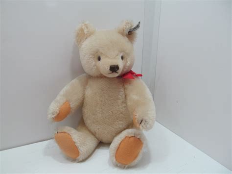 Vintage Steif Teddy Bear 1980 S W Tags Etsy