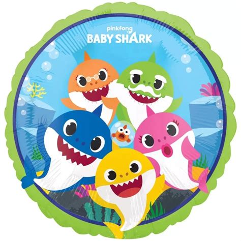 BABY SHARK 18 FOIL BALLOON Peci Australia Pty Ltd